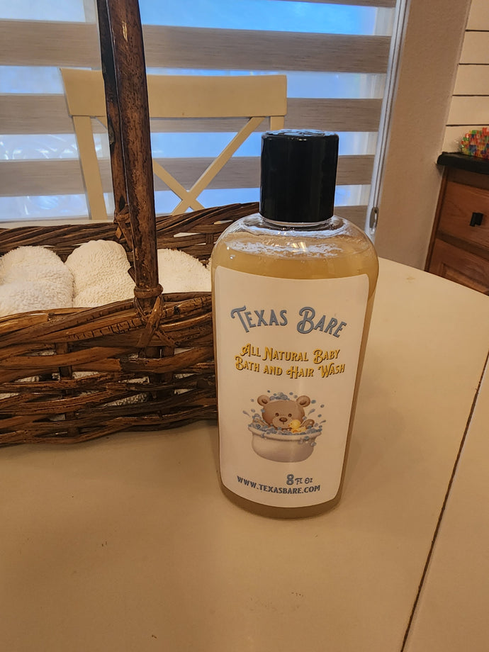 All Natural Baby Bath and Hair Wash